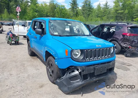 2015 Jeep Renegade Sport from USA, damaged, VIN ZACCJBAH5FPB37304